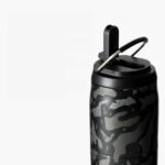 Handzu Magic Cube 32oz Insulated Water Bottle – Black Camouflage - Image 2